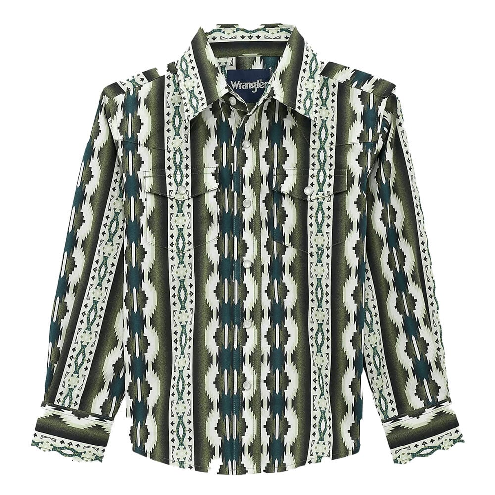 image of Kid's Checotah Long Sleeve Snap Shirt
