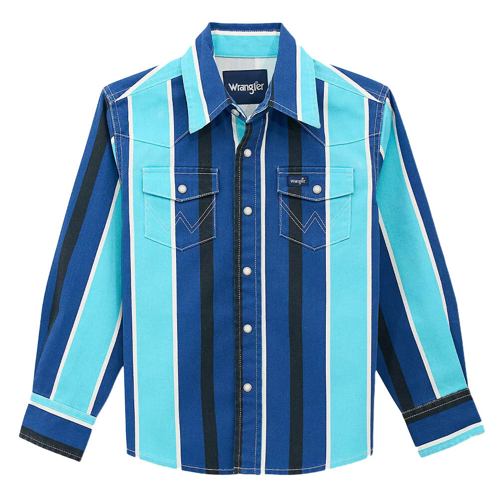 image of Boys' Brushpopper Long Sleeve Snap Shirt