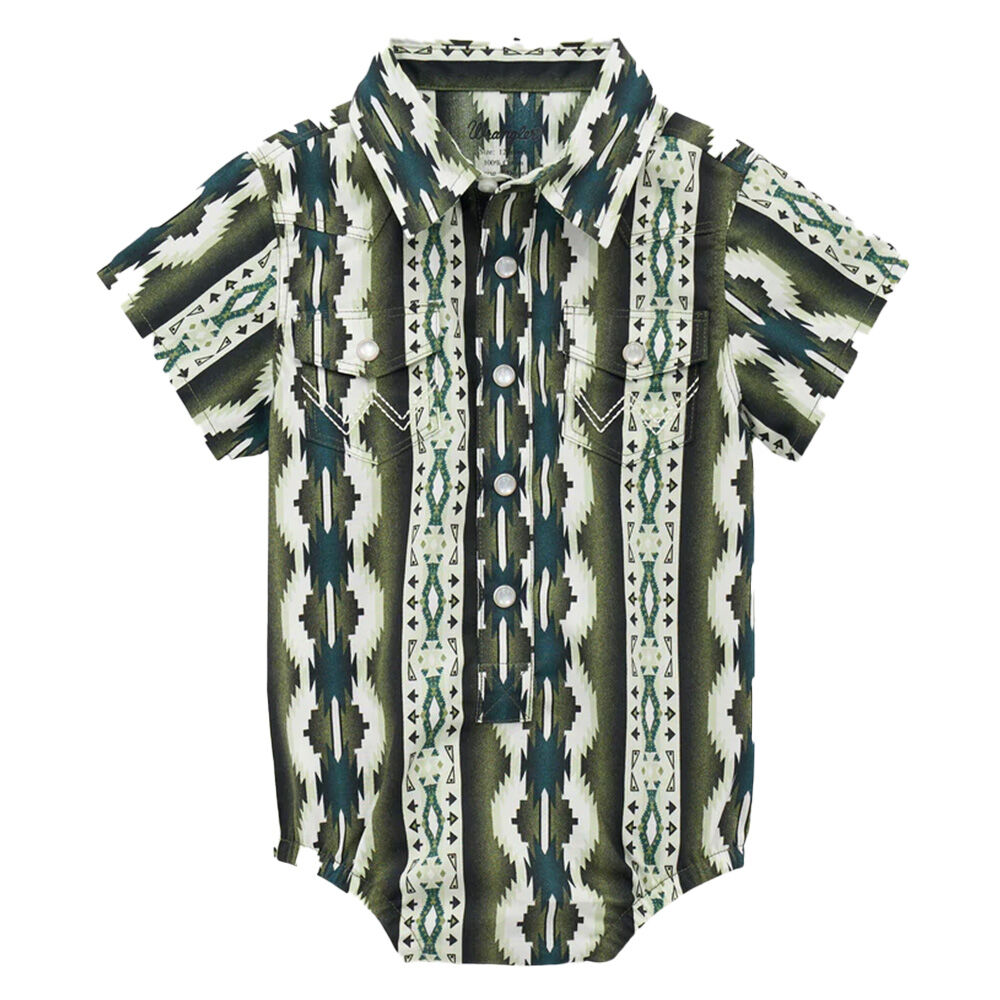 image of Infant Checotah Short Sleeve Bodysuit