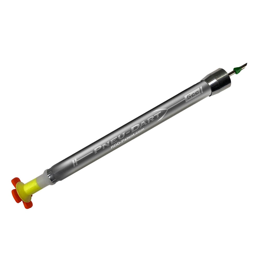 image of Type U Disposable RDD Device, 5 cc with Gel Collar, 14 g x 1/2 in Needle, 5 Pack