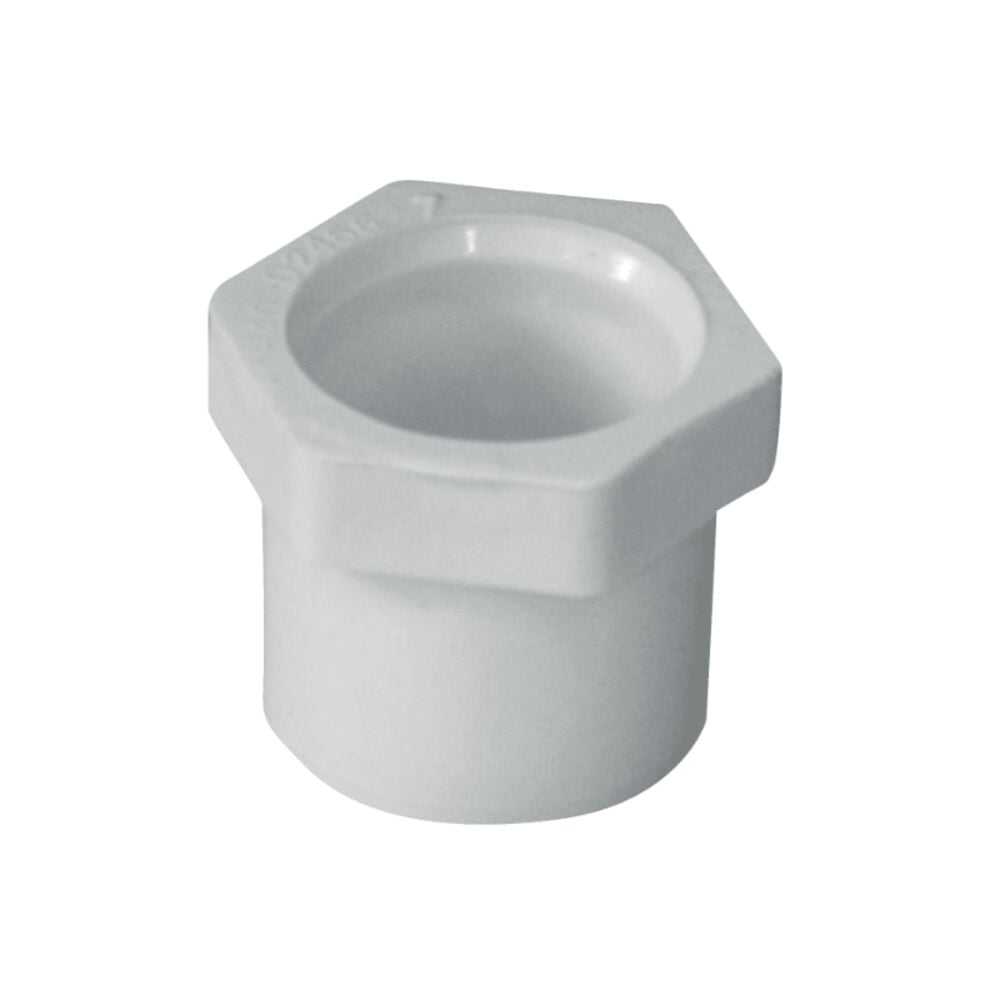 image of 1-1/2 Inch x 1 Inch PVC Slip Reducer Bushing - FP4 B-1121