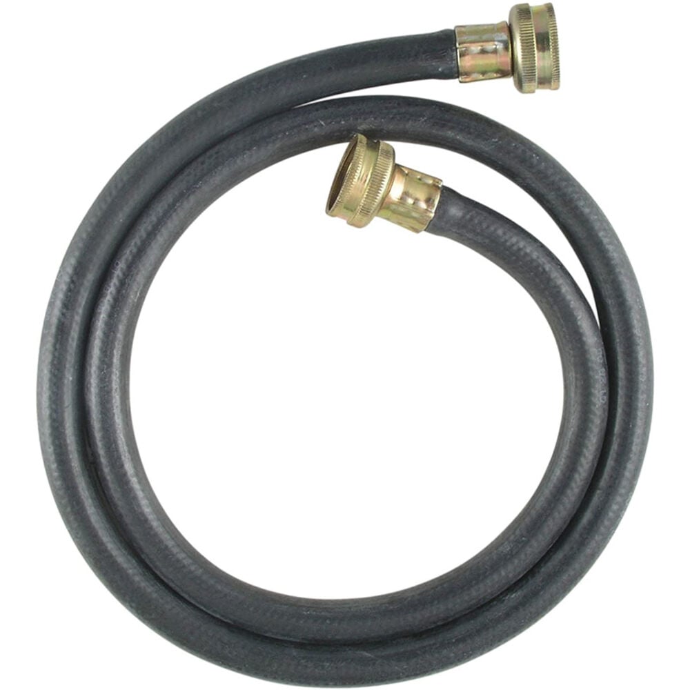 image of 504 1200 Washing Machine High Pressure Rubber Inlet Hose, 6-Foot