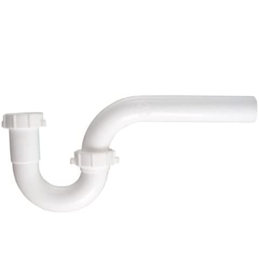 image of 506 6041 1-1/4-Inch to 1-1/2-Inch P-Trap Used for Kitchen or Bathroom Drain