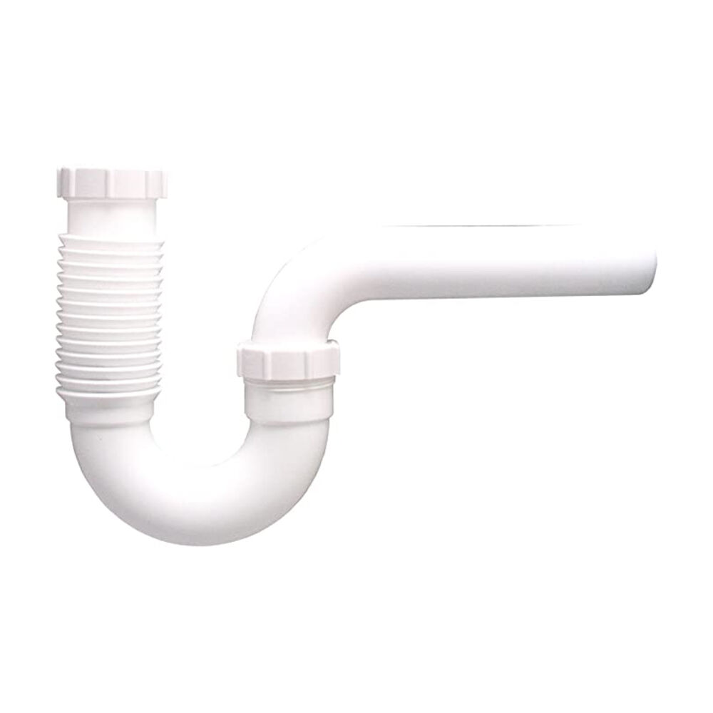 image of Flexible P-Trap, 1 1/4-Inch or 1 1/2-Inch, Polypropylene