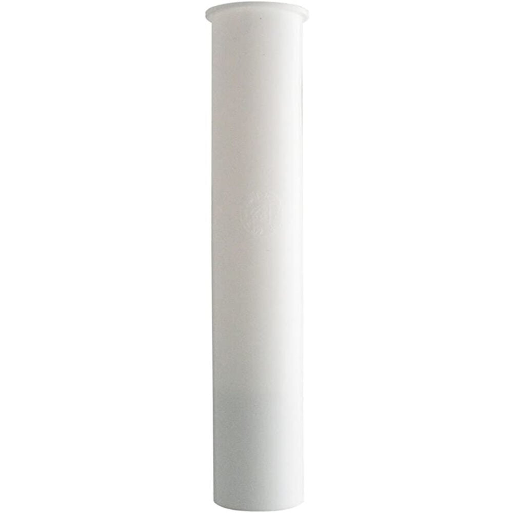 image of 506 6203 PVC Flanged Sink Tailpiece for Connecting Sink To Drain, 1-1/2-Inch x 8-Inch