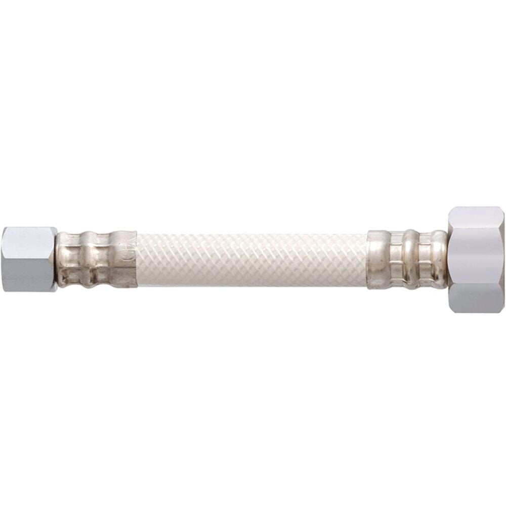image of 507 3136 Supply Line, 3/8-Inch x 1/2-Inch x 36-Inch, White