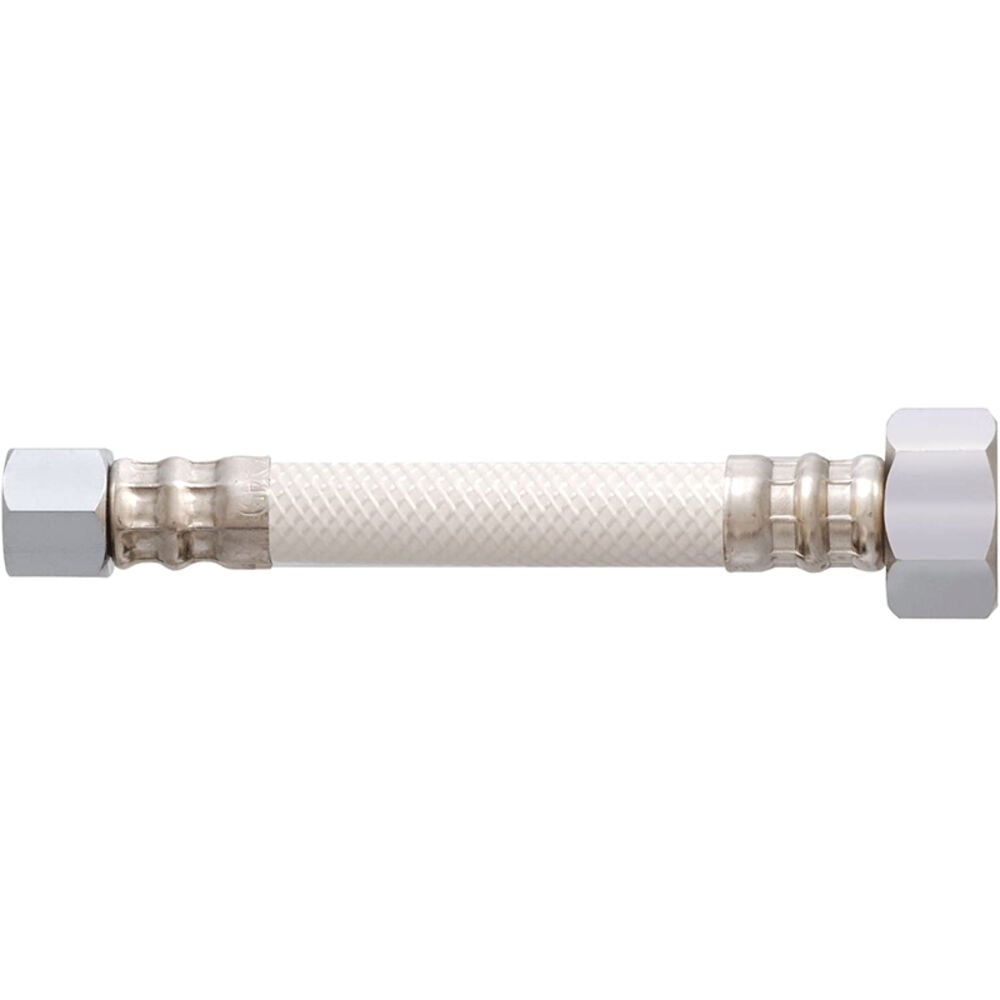 image of 507 3412 Supply Line, 3/8-Inch x 7/8-Inch x 12-Inch, White