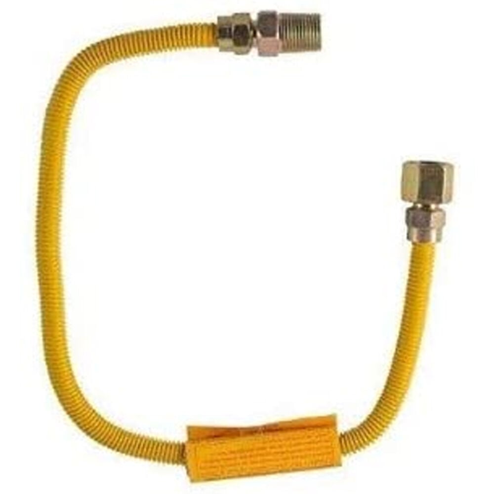 image of 0.5 x 36 in. 3 in. OD Stainless Steel Gas Connector Tube