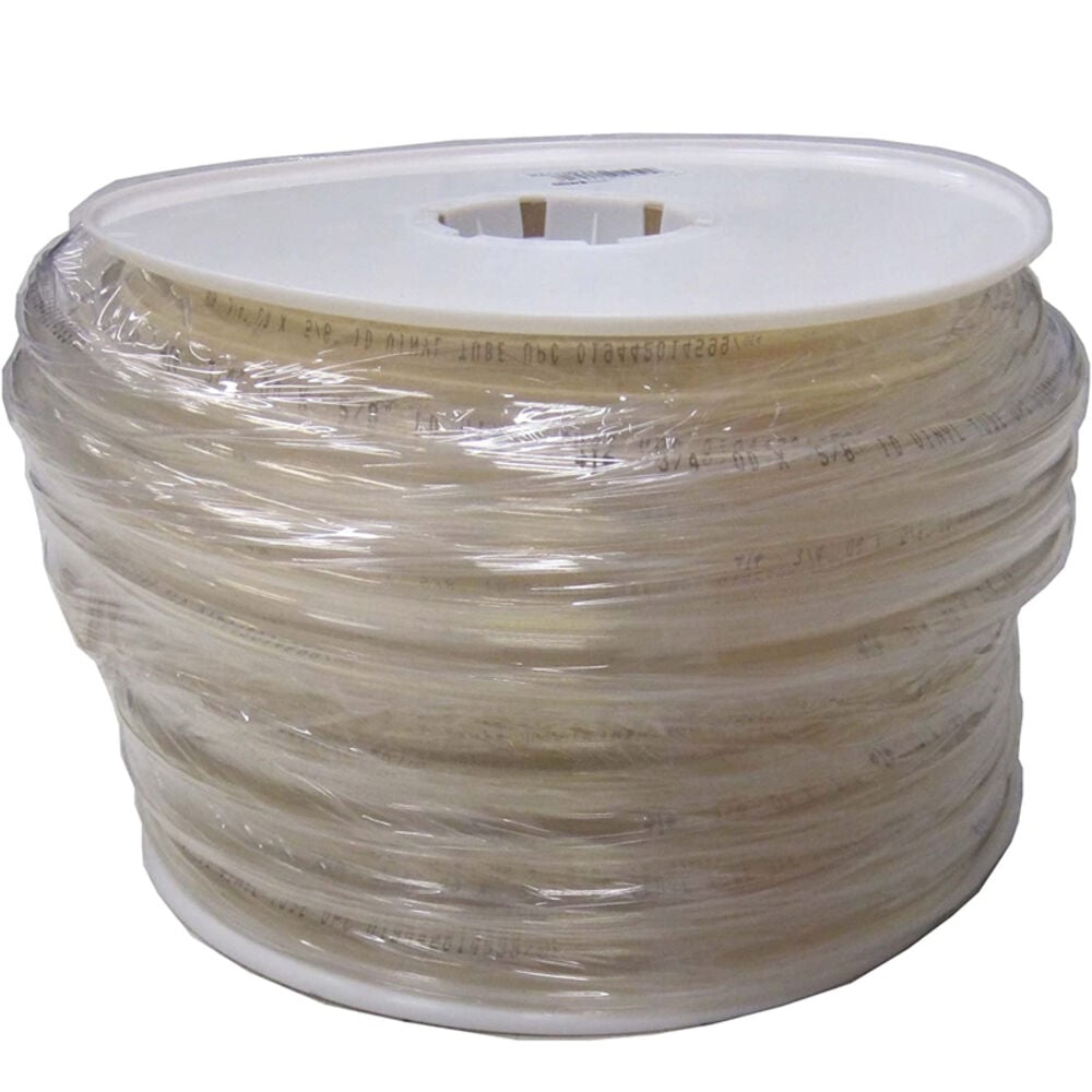 image of Vinyl Tubing Clear, 1-Inch X 1-1/4-Inch By Foot