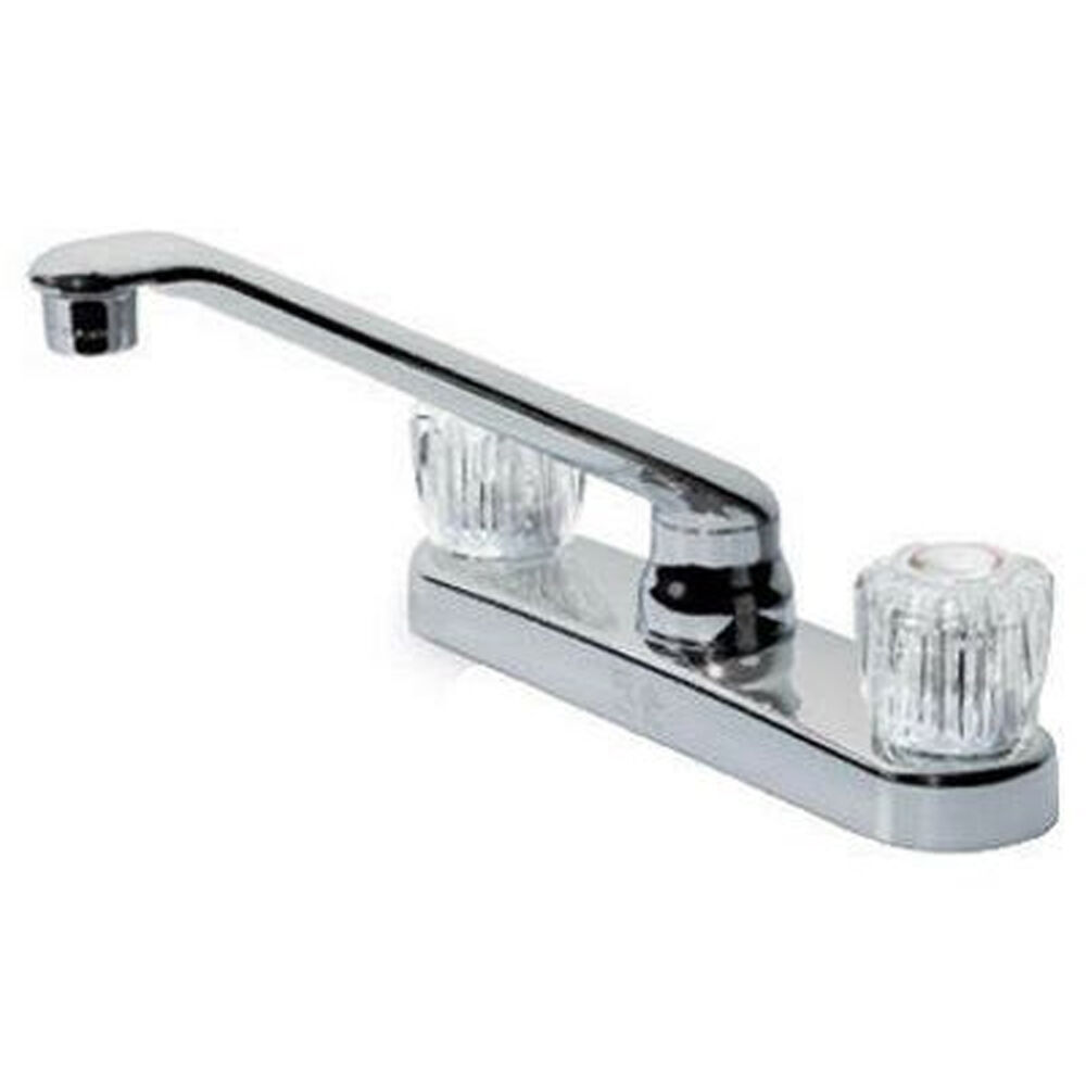 image of 012 3105CP-CG Cambridge Dual Acrylic Handle Non Metallic without Spray 1.8 gpm