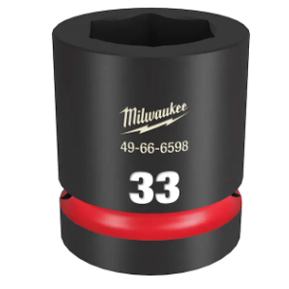 image of 1 in SHOCKWAVE Impact Duty Drive 33mm 6 Point Socket