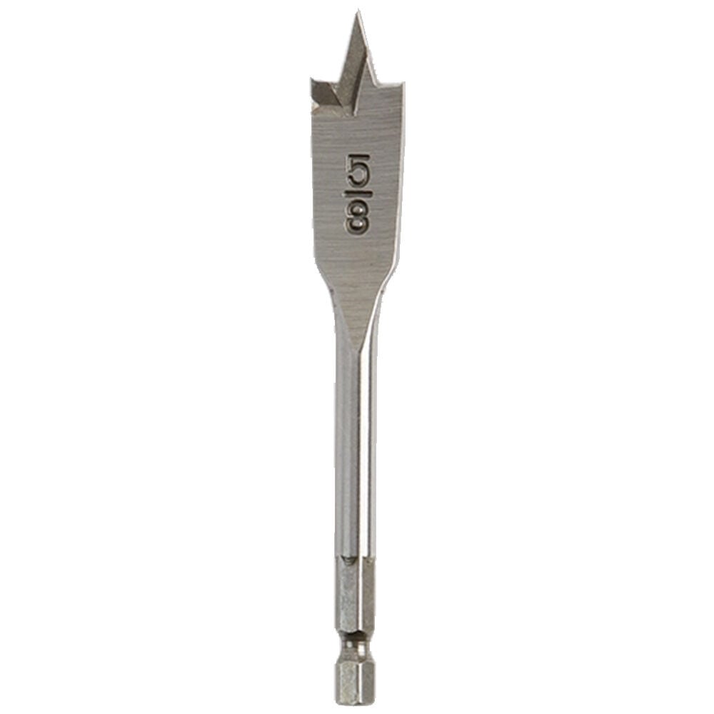 image of 5/8 in x 4.5 in Flat Wood Boring Bit