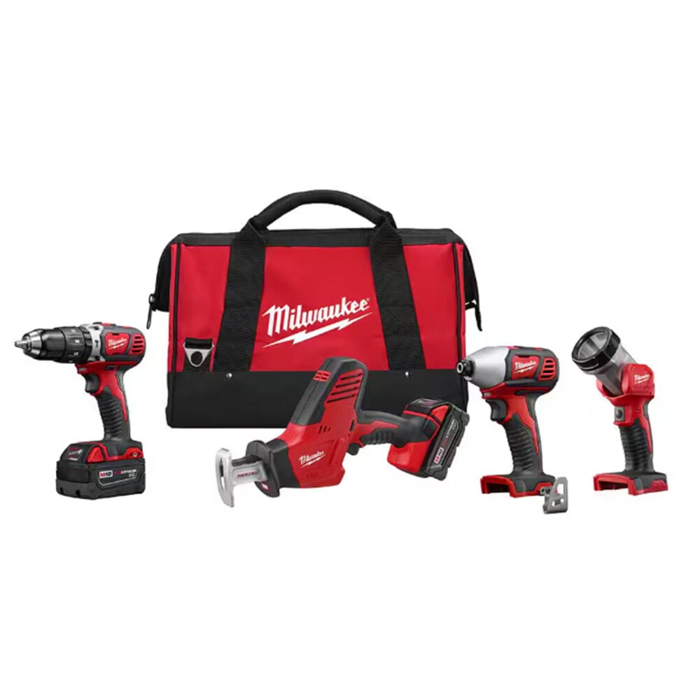image of M18 FUEL 18V Lithium-Ion Cordless Combo 4-Tool Kit