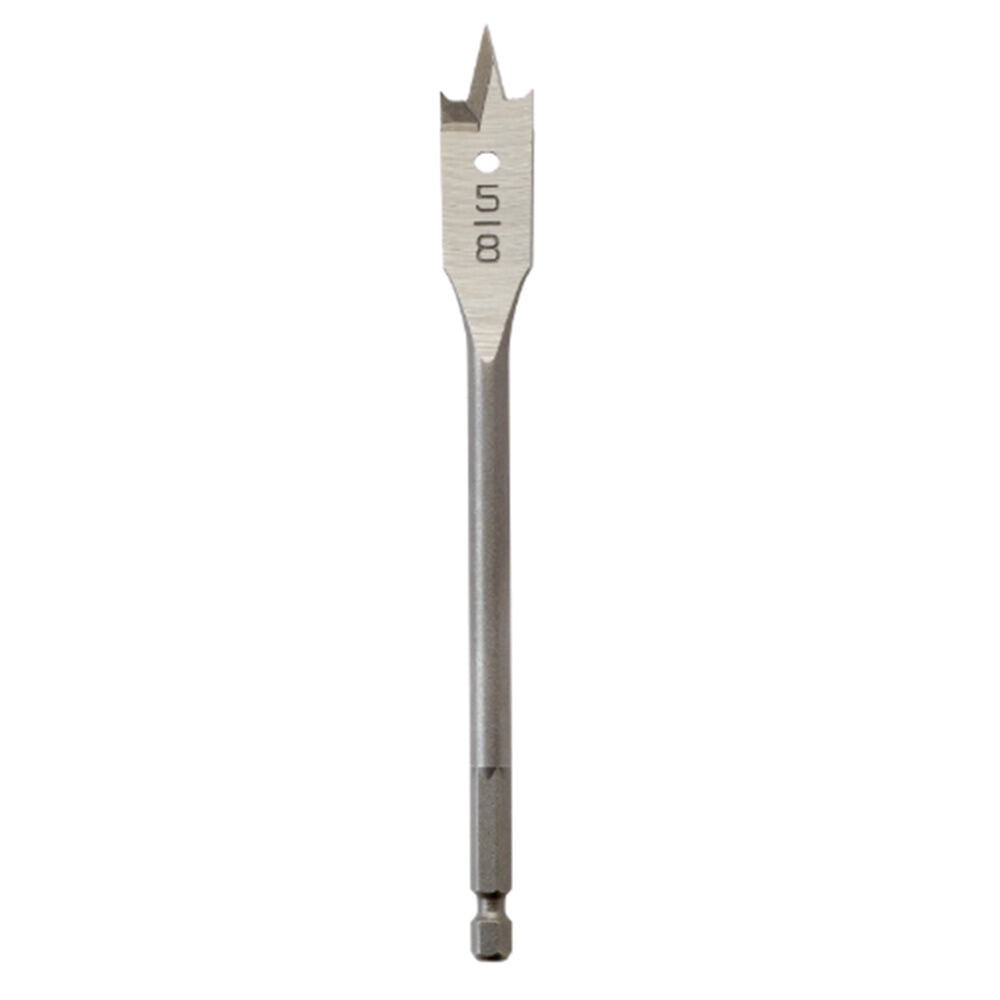 image of 5/8 in x 6 in Flat Wood Boring Bit