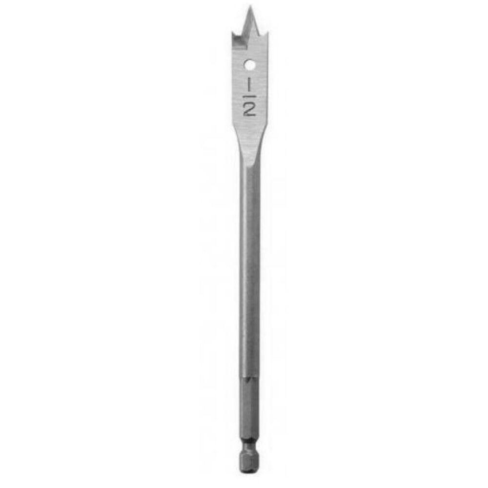 image of 1/2 in x 6 in Flat Wood Boring Bit