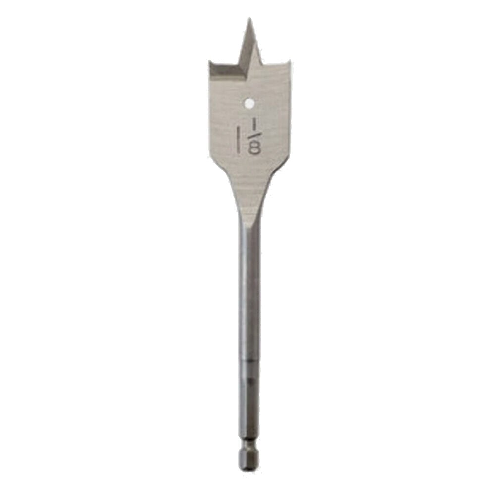 image of 1 1/8 in x 6 in Flat Wood Boring Bit