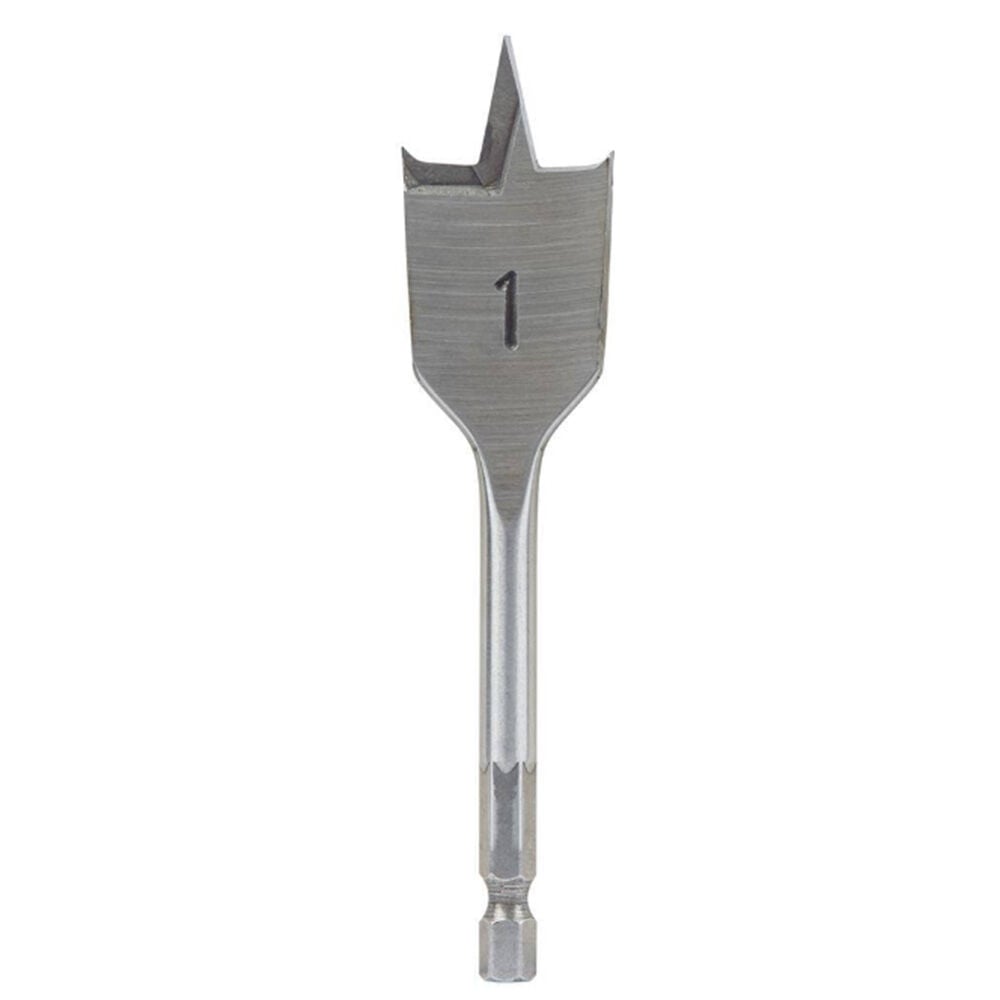 image of 1 in x 4 1/2 in Flat Wood Boring Bit