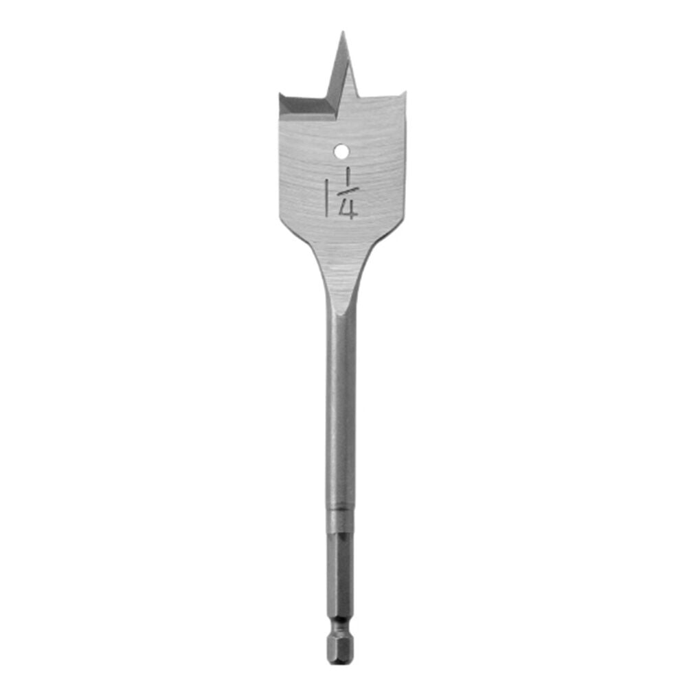 image of 1 1/4 in x 6 in Flat Wood Boring Bit