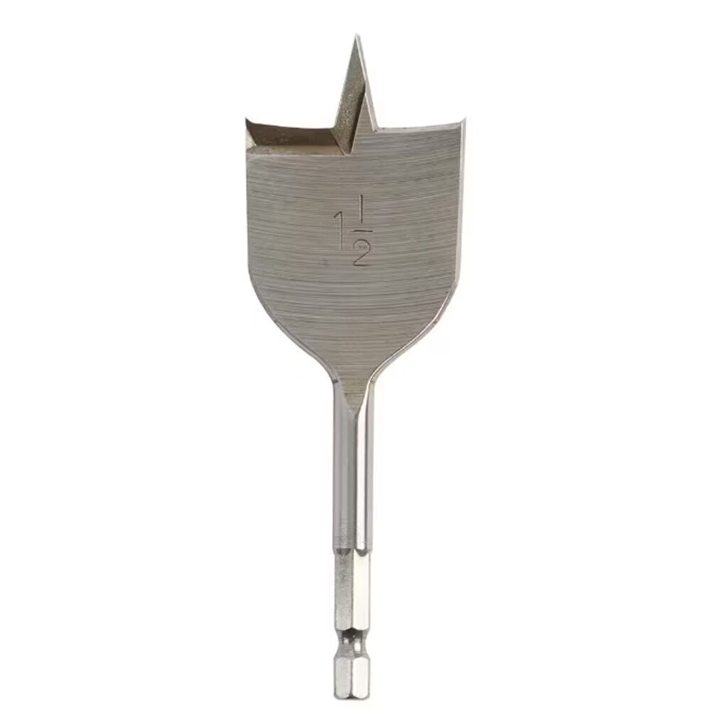 image of 1 1/2 in x 4 1/2 in Flat Wood Boring Bit