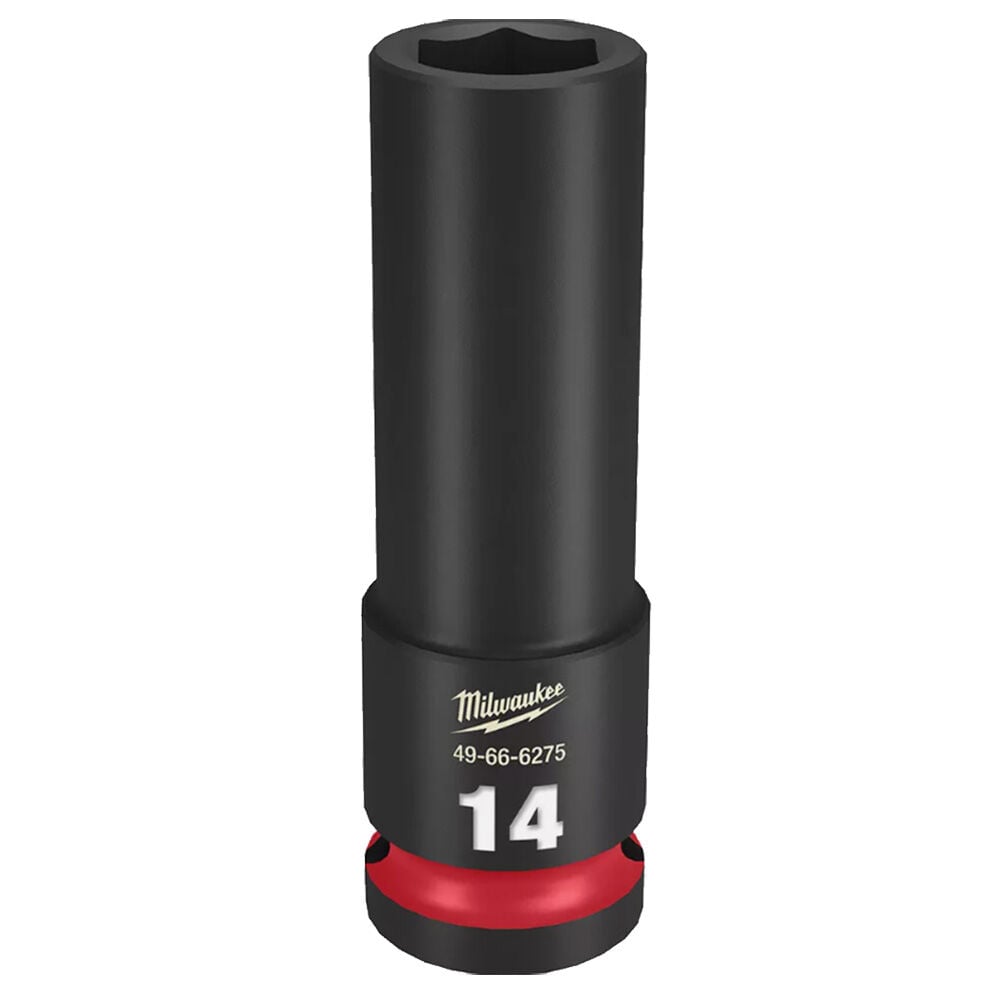 image of SHOCKWAVE Impact Duty 1/2 in Drive 14mm Deep 6 Point Socket