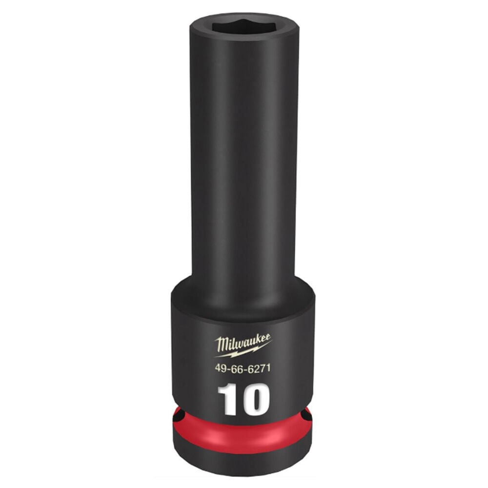 image of SHOCKWAVE Impact Duty 1/2 in Drive 10mm Deep 6 Point Socket