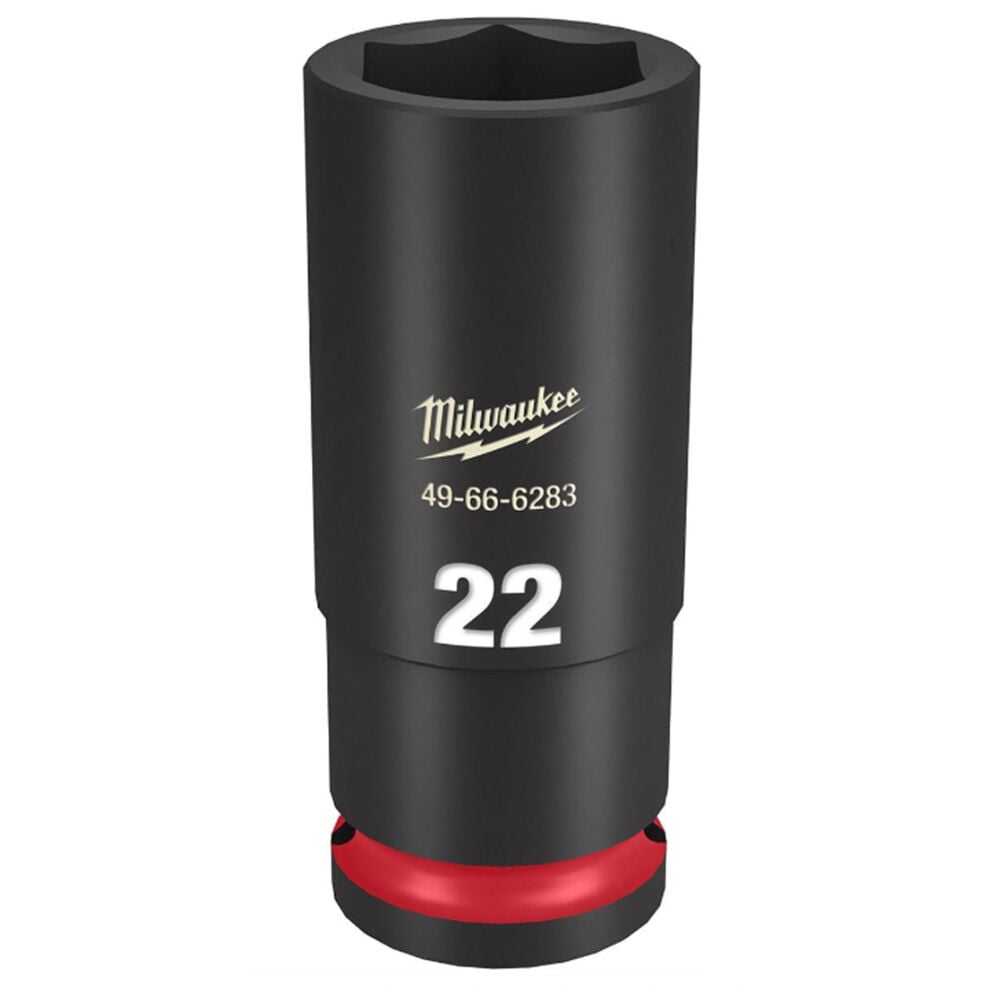 image of SHOCKWAVE Impact Duty 1/2 in Drive 22mm Deep 6 Point Socket