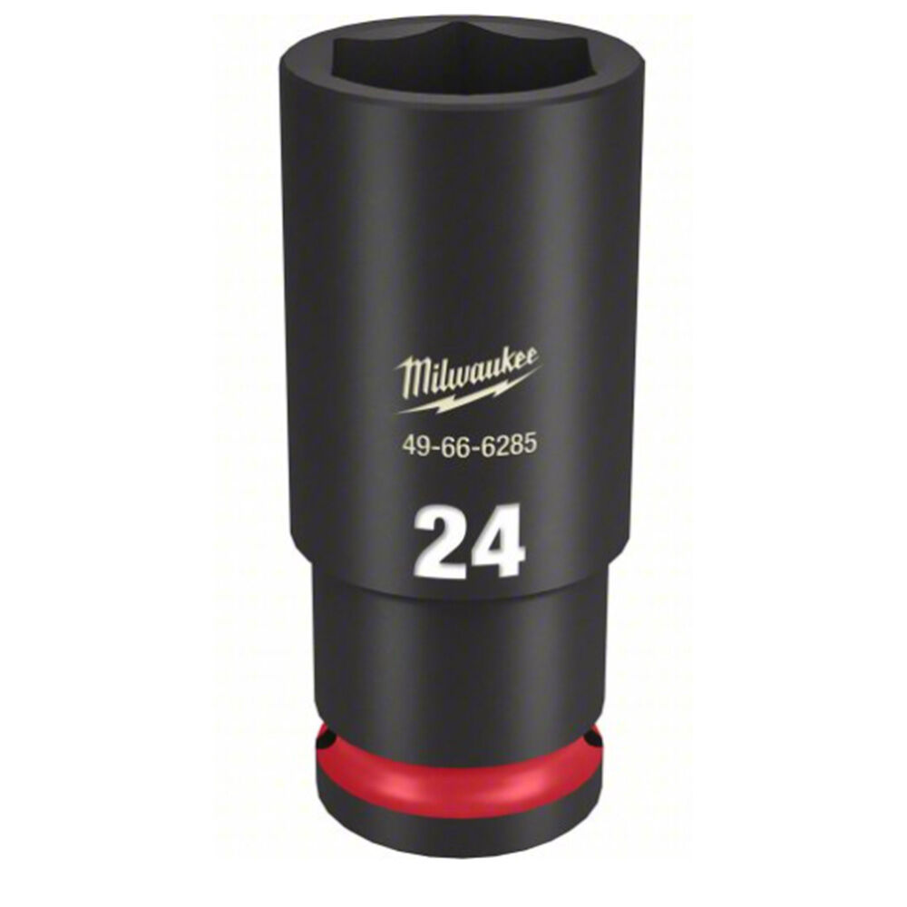 image of SHOCKWAVE Impact Duty 1/2 in Drive 24mm Deep 6 Point Socket
