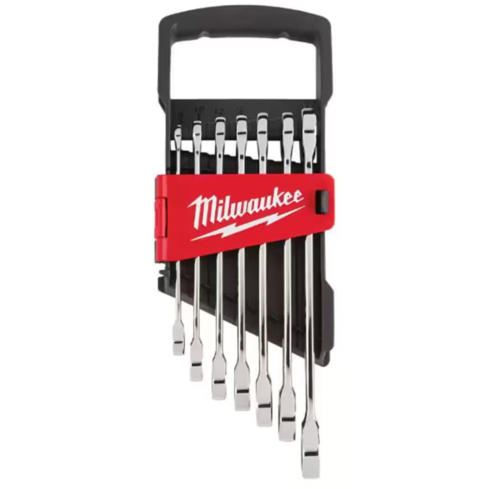 image of Metric Combination Ratcheting Wrench Mechanics Tool Set-  pc