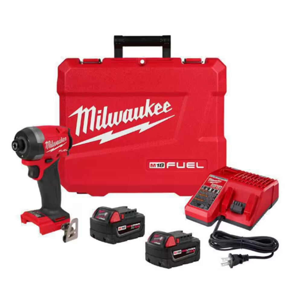 image of M18 FUEL 18V Lithium-Ion Brushless Cordless 1/4 in Hex Impact Driver Kit