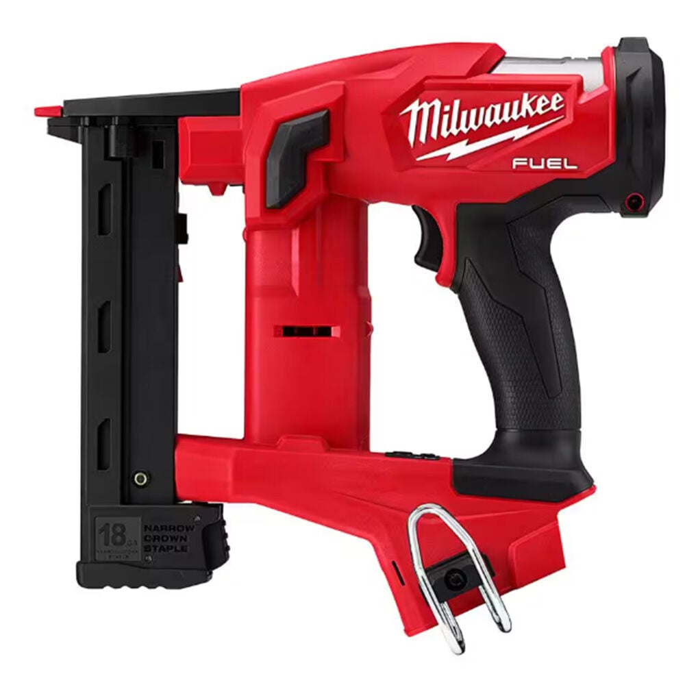 image of M18 FUEL 18V Lithium-Ion Brushless Cordless 1/4 in Narrow Crown Stapler (Bare Tool)