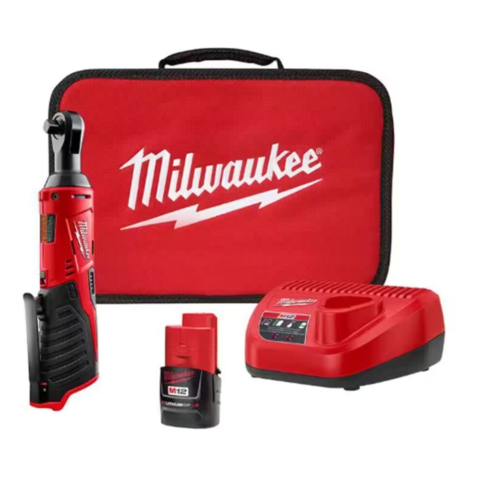 image of M12 FUEL 12V Lithium-Ion Cordless 3/8 in Ratchet Kit