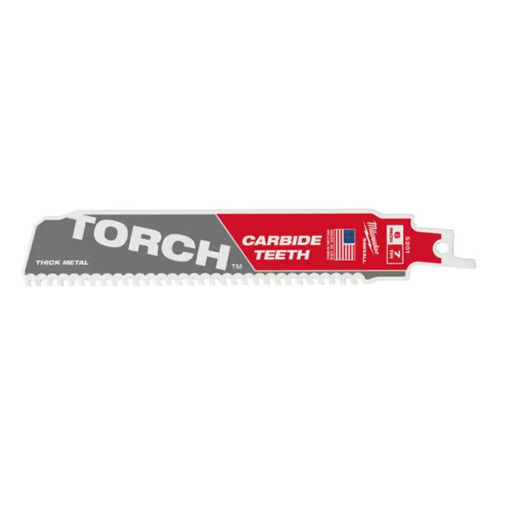 image of SAWZALL TORCH Carbide Single Blade- 8 TPI