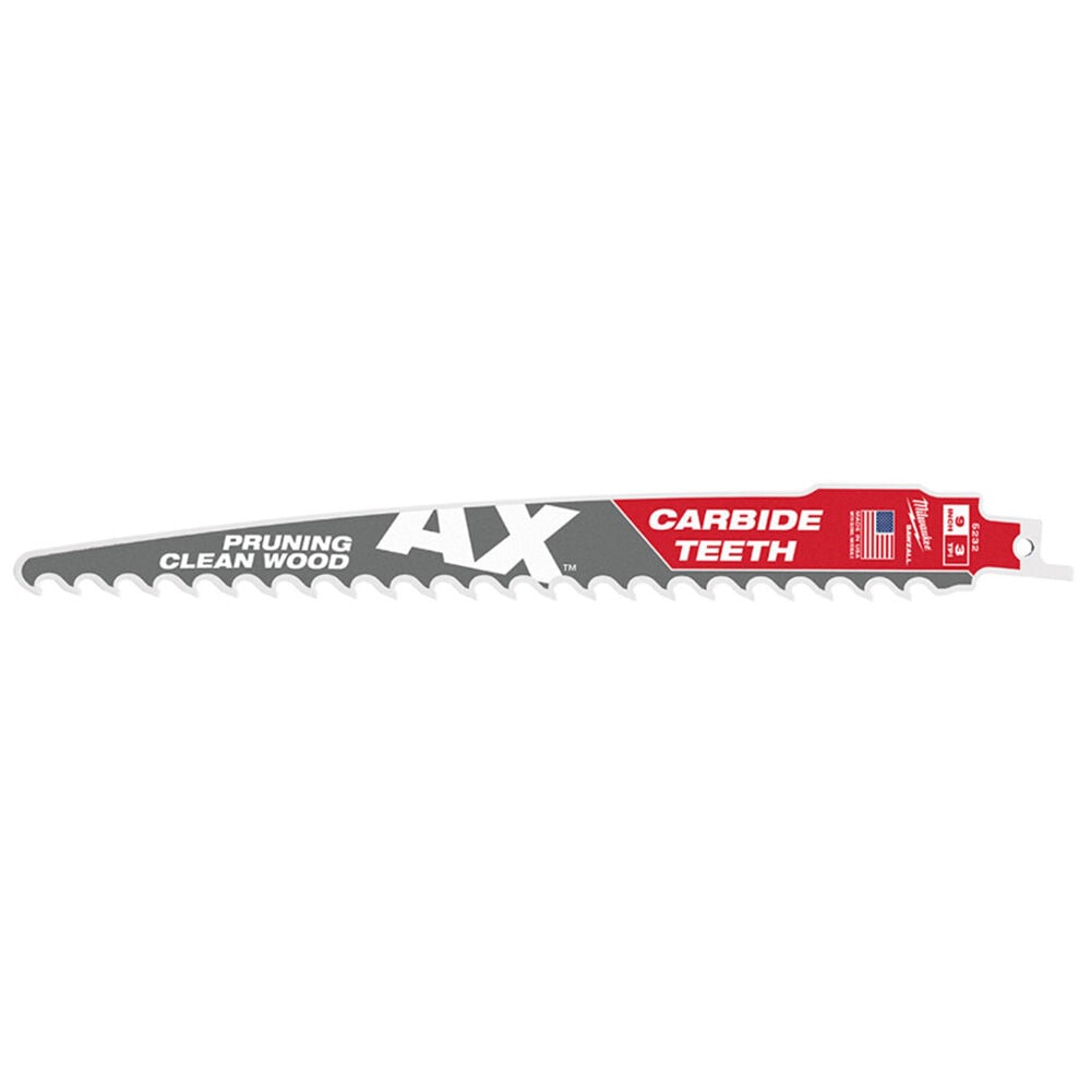 image of 9 in SAWZALL The AX with Carbide Teeth Wood Single Blade