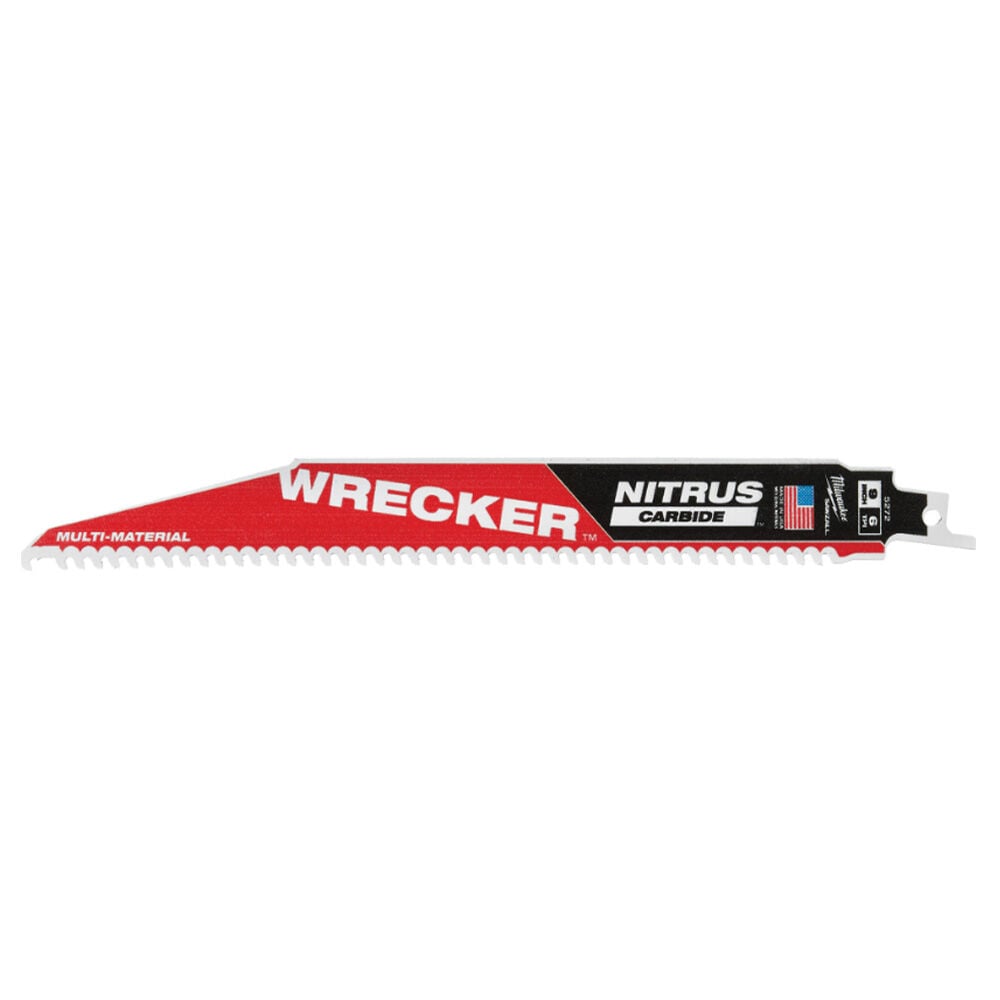 image of The WRECKER with NITRUS CARBIDE Single Blade- 6 TPI