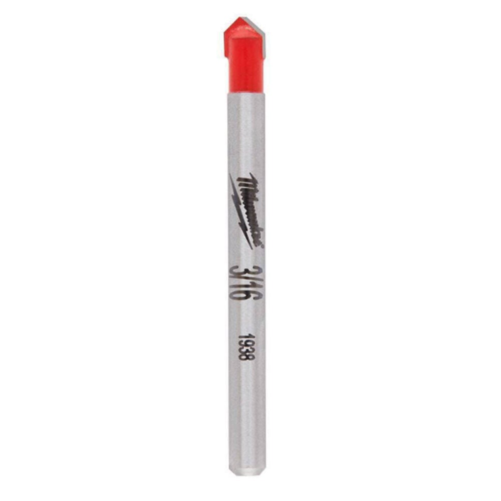 image of 3/16 in Carbide Tipped Glass and Tile Drill Bit