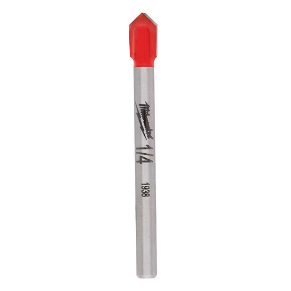 image of 1/4 in Carbide Tipped Glass and Tile Drill Bit
