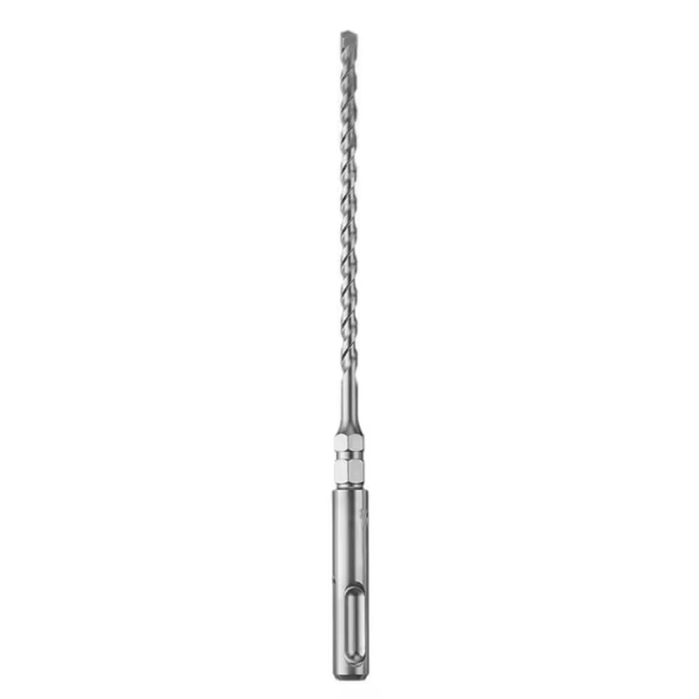 image of 3/16 in x 7 in 2-Cutter SDS-PLUS Carbide Drill Bit with 1/4 in Hex Shoulder