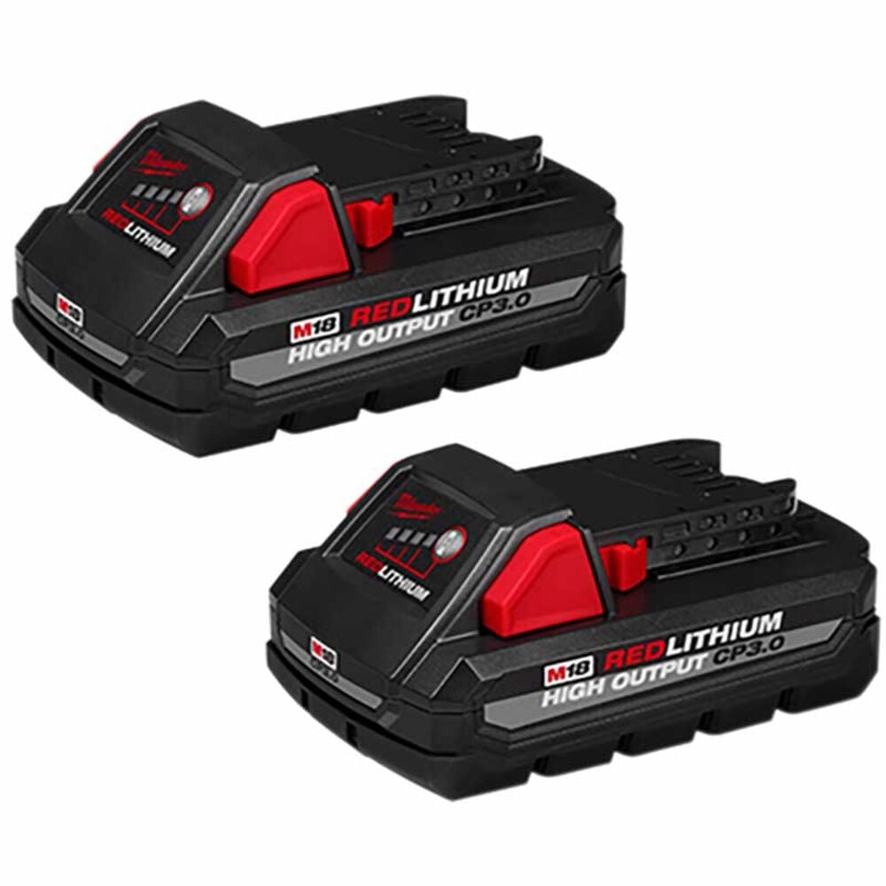 image of M18 18V Lithium-Ion Battery- HIGH OUTPUT CP 3.0Ah, 2 pk