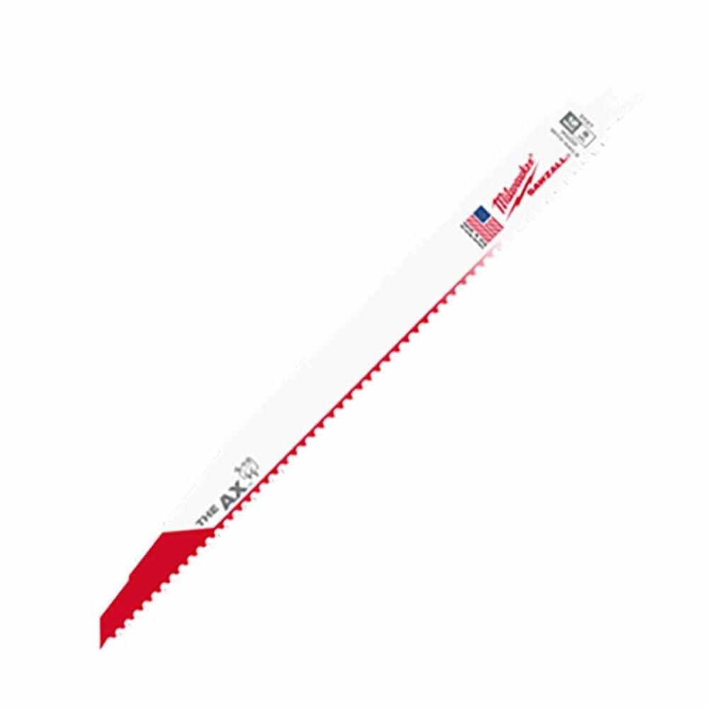 image of 12-in 5 TPI The Ax Sawzall Blade, 5 pack
