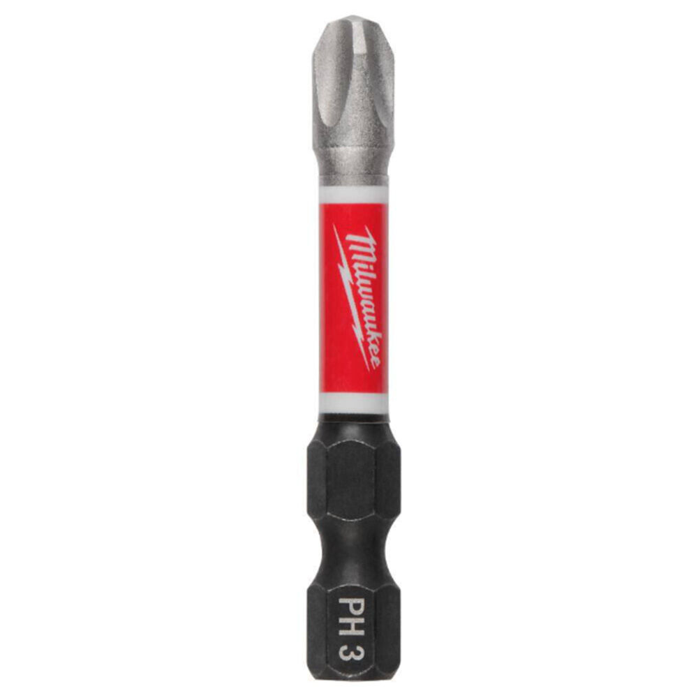 image of SHOCKWAVE Impact Duty 2 in Phillips #3 Alloy Steel Screw Driver Bit