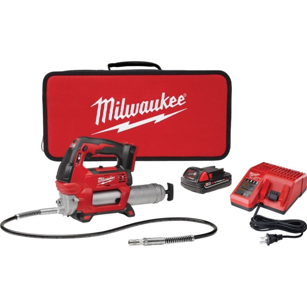 image of M18 Cordless 2-Speed Grease Gun Kit