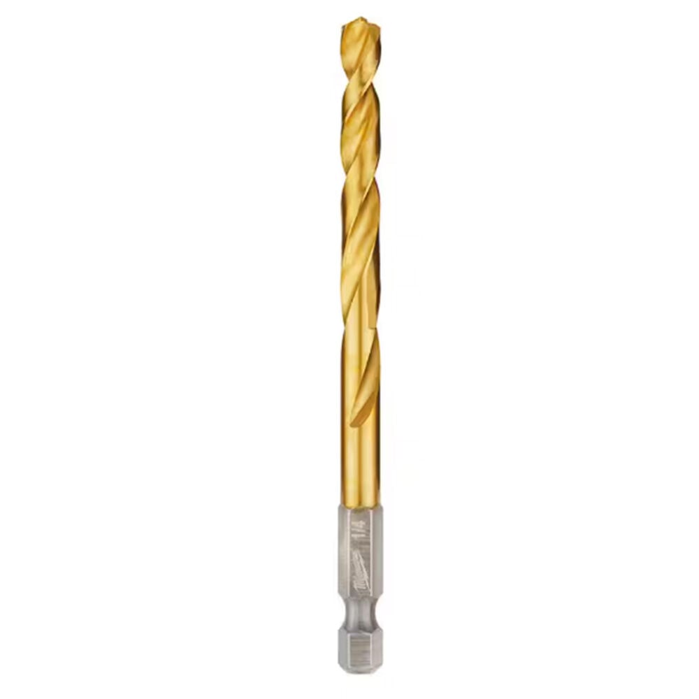 image of SHOCKWAVE 1/4 in Titanium Twist Drill Bit