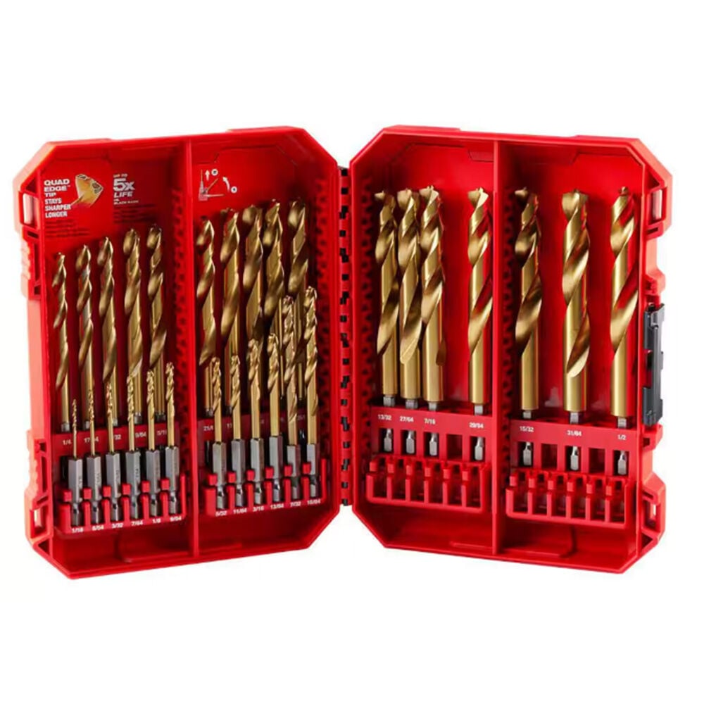 image of SHOCKWAVE Impact Duty Titanium Drill Bit Set- 29 pc