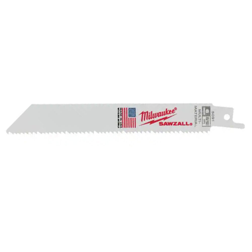 image of SAWZALL Standard Multi-Material Blades- 8/12 TPI, 5 pk