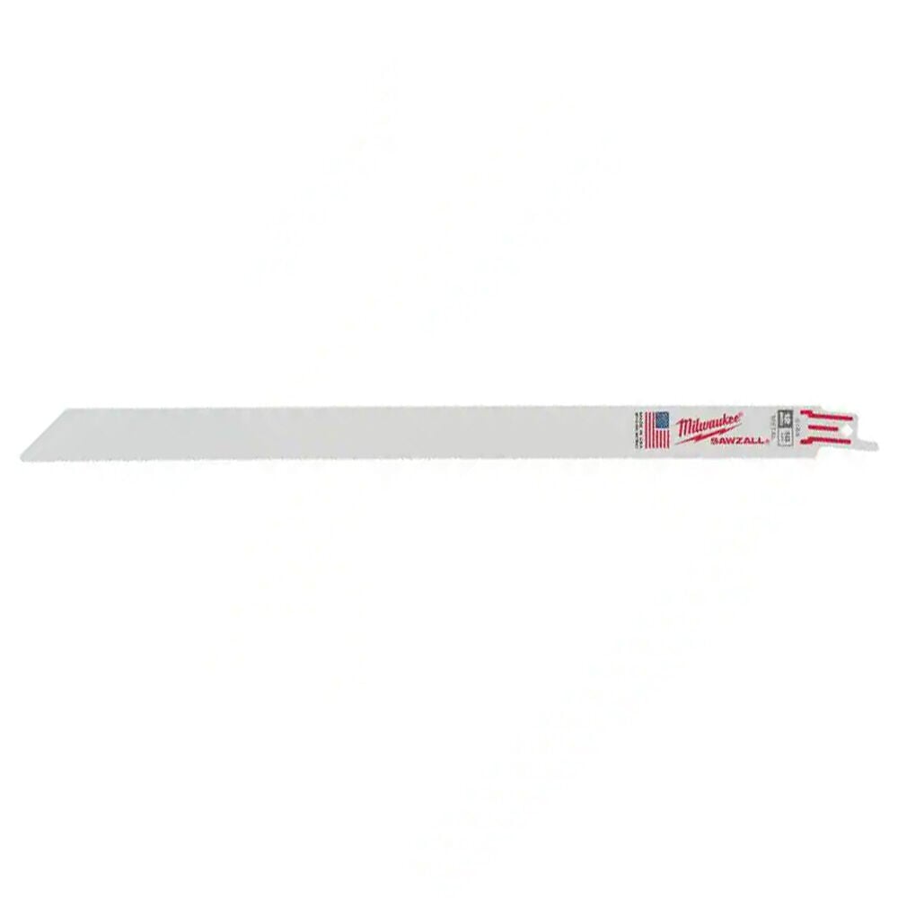 image of 12 in SAWZALL Standard Metal Blades- 18 TPI, 5 pk