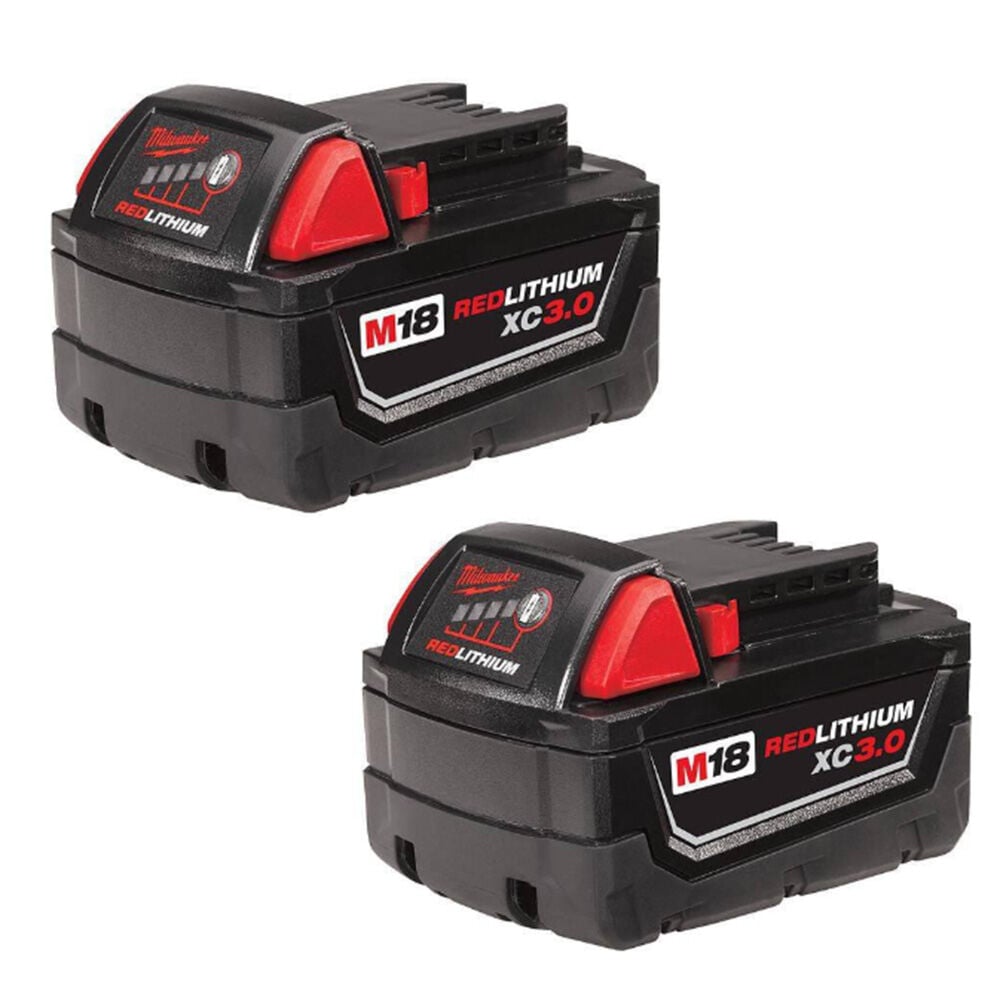 image of M18 18V Lithium-Ion XC Extended Capacity Battery Pack 3.0Ah- 2 pc