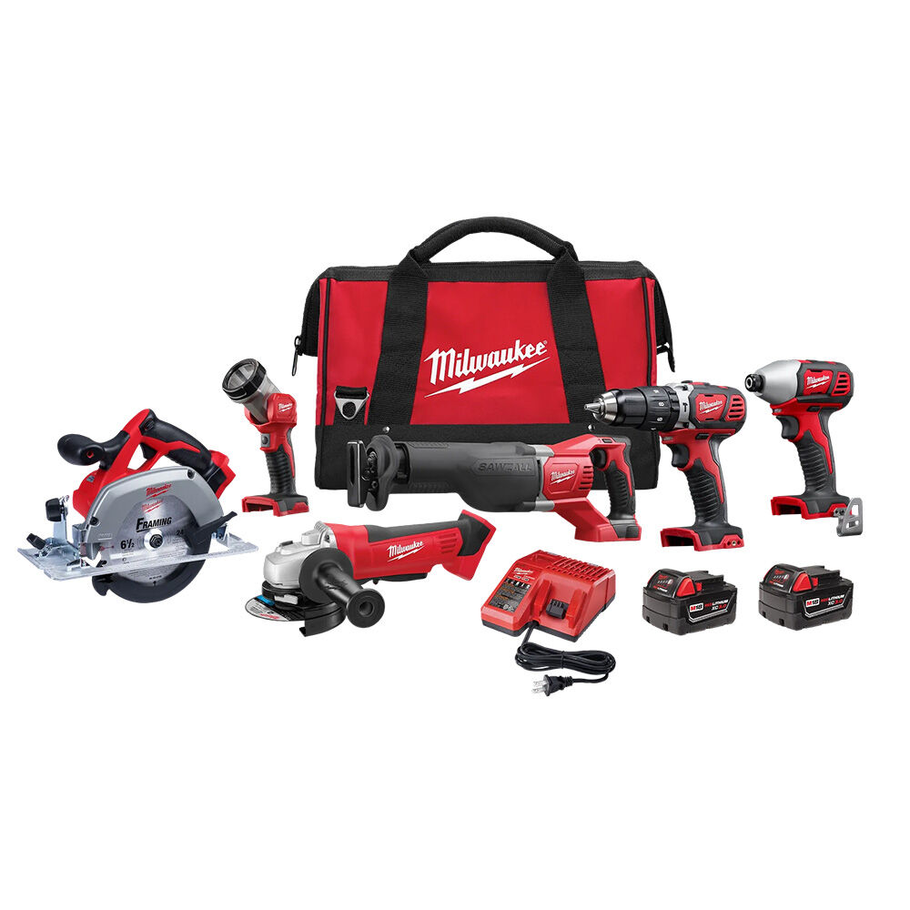 image of M18 Cordless 6-Tool Combo Kit