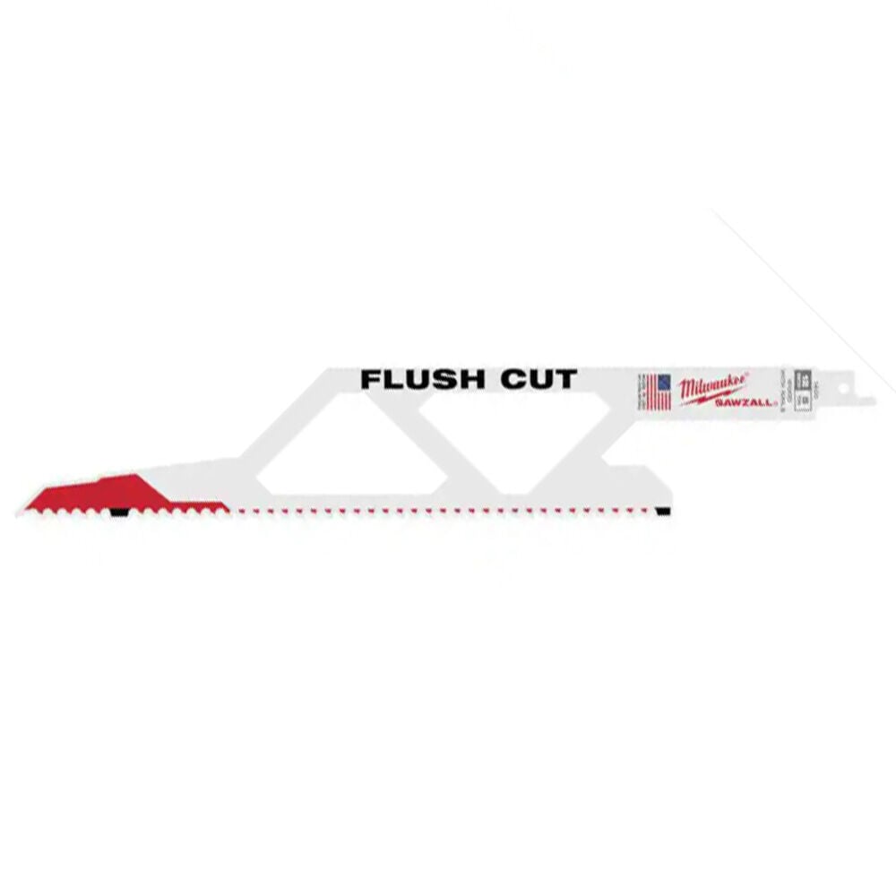 image of 12 in SAWZALL Flush Cut Single Blade- 5 TPI