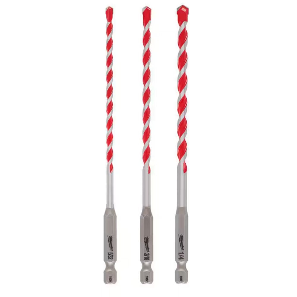 image of SHOCKWAVE Carbide Hammer Drill Bit Set- 3 pc