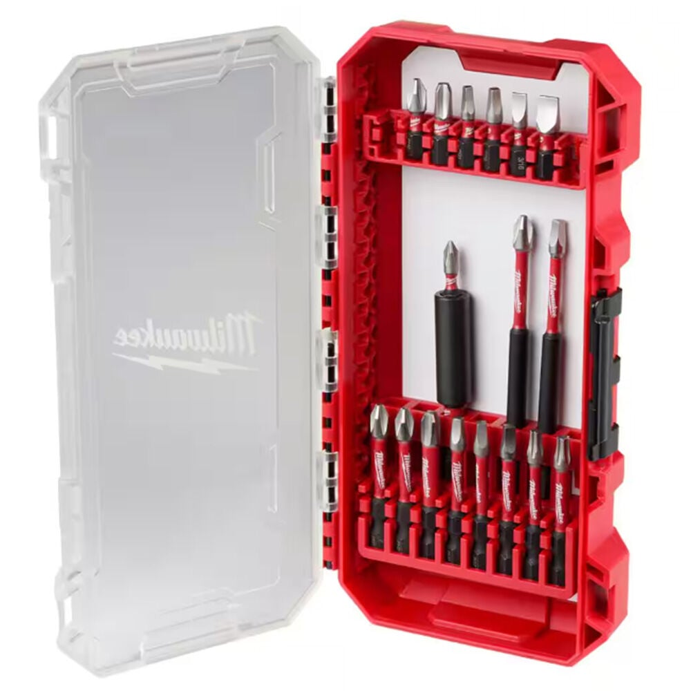 image of SHOCKWAVE Impact Duty Alloy Steel Screw Driver Bit Set- 18 pc